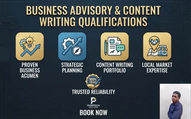 ​I will provide expert business advisory, idea analysis, and growth strategies.